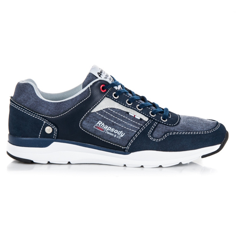 American Club Lässige Sportschuhe blau navy blau