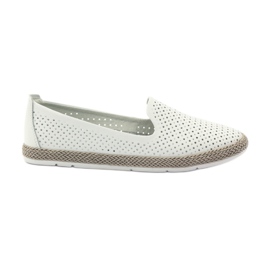 Filippo Lords Ballerinas Espadrilles F 081 weiß