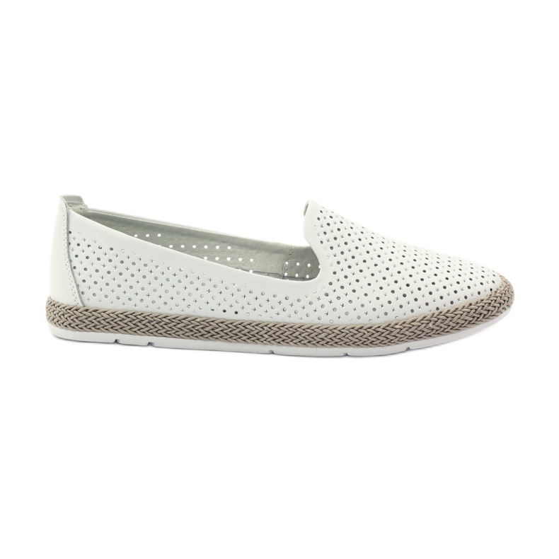 Filippo Lords Ballerinas Espadrilles F 081 weiß