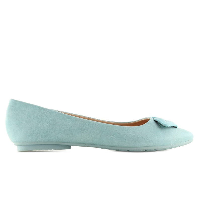 Blaue Ballerinas mit süßen Lippen für Damen FM217-6 Blau