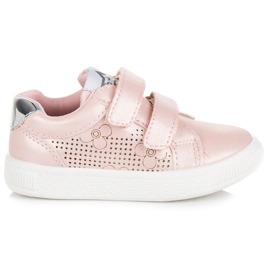 American Club Sportschuhe mit Muster rosa