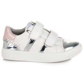 American Club Turnschuhe mit amerikanischem Brokatclub grau