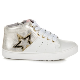 American Club Amerikanische Club-Turnschuhe weiß