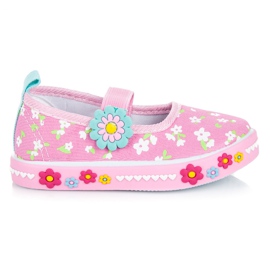 American Club Kindergartenschuhe rosa