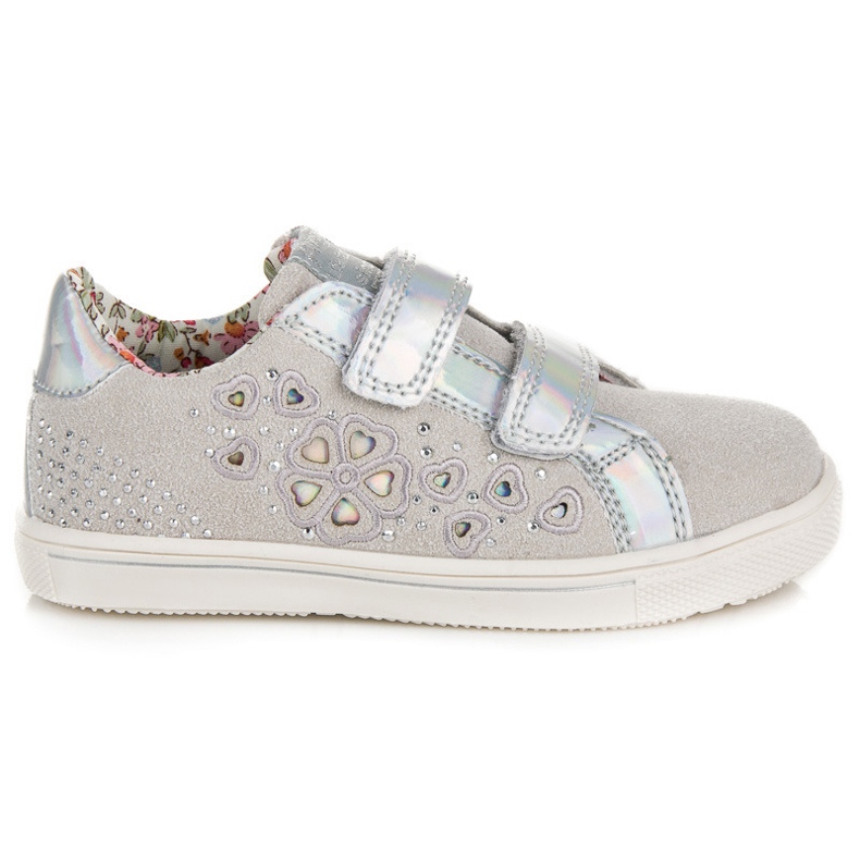American Club Stylische Girls Sneakers grau