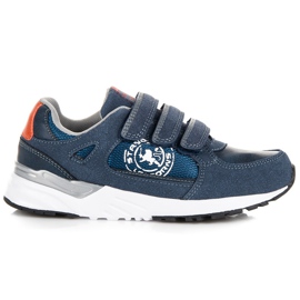American Club Bequeme Schuhe für Jungen blau