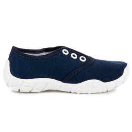 Slipper RAWEKS Hausschuhe blau