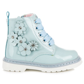 Zip Slippers American Club blau