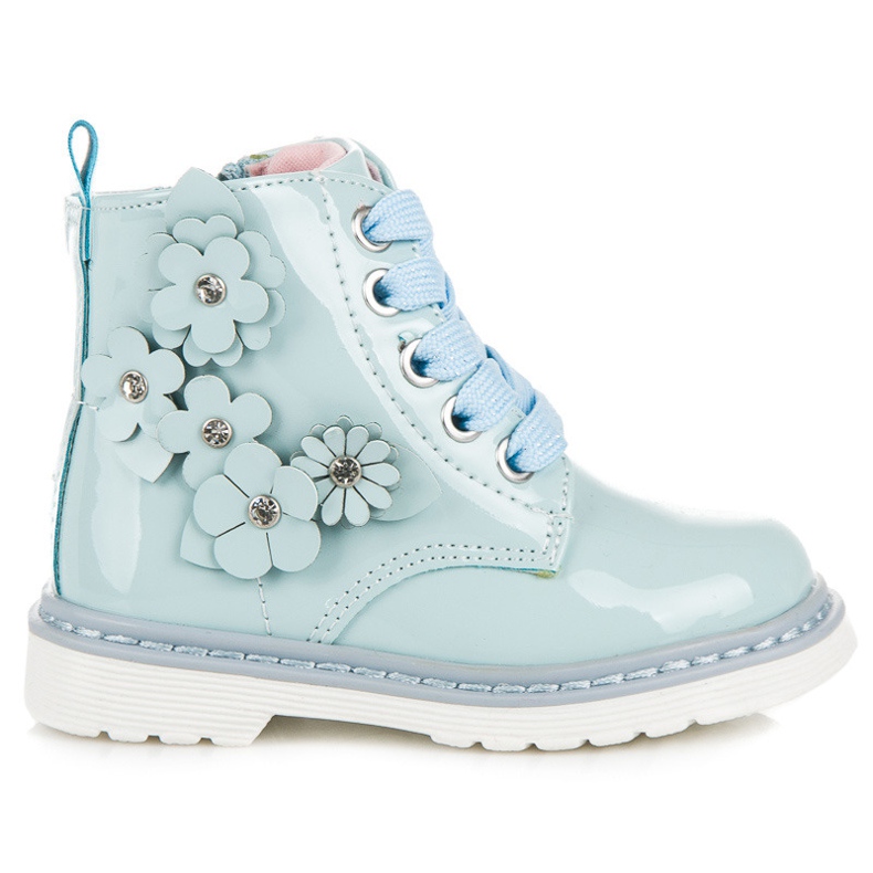 Zip Slippers American Club blau