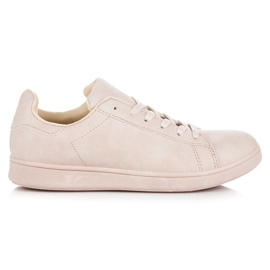 Beige Turnschuhe für Damen