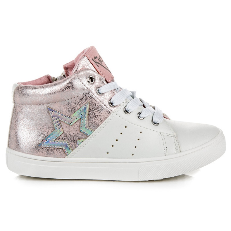 American Club Amerikanische Club-Pantoffeln weiß