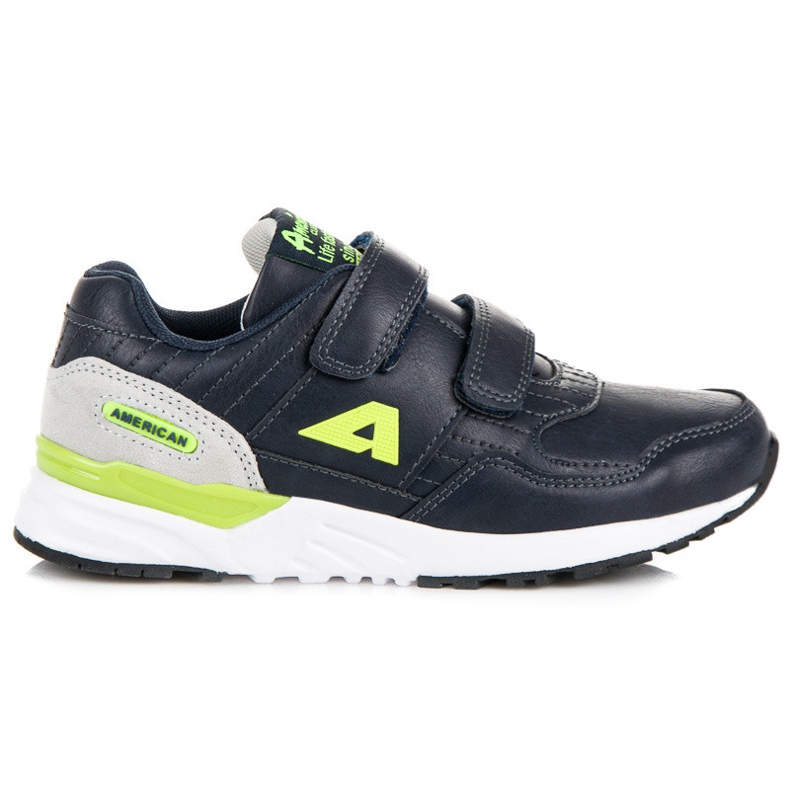 Velcro Schuhe American Club blau