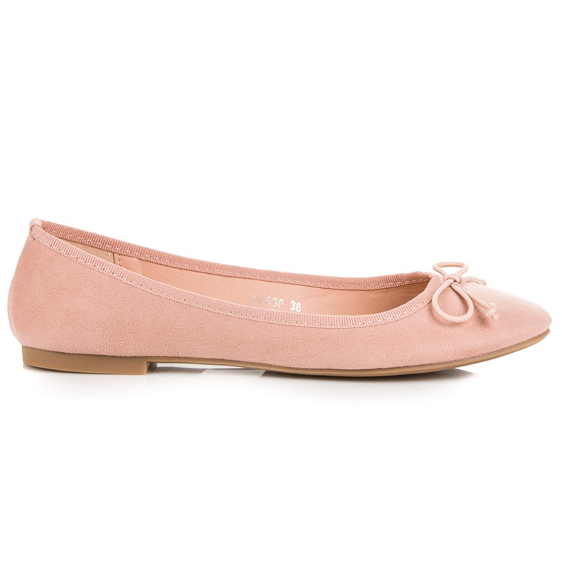 Seastar Rosa Wildleder Ballerinas