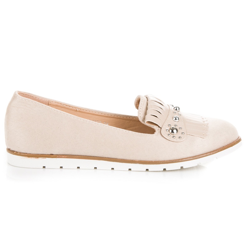 Seastar Wildleder-Loafer mit Fransen braun