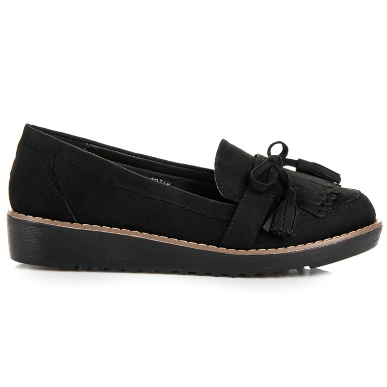 Seastar Loafer mit Fransen schwarz