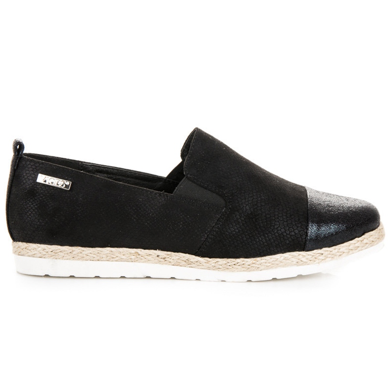 Vices Slip-on Damenschuhe Laster schwarz