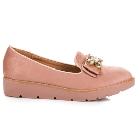 Comer Wildleder Herren mit Ornament rosa