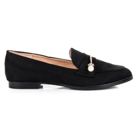Seastar Loafer mit Perlen schwarz