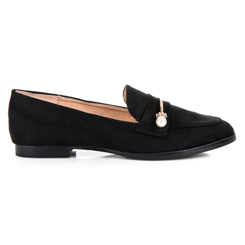 Seastar Loafer mit Perlen schwarz