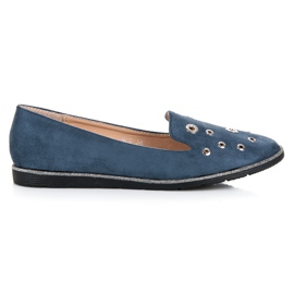 Bestelle Wildleder Herren blau