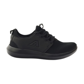 American Club Herren Sport-Joggingschuhe American 1772 schwarz