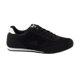American Club American 7066 schwarze Joggingschuhe weiß