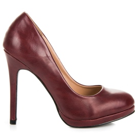 Seastar Klassische Bordo-Heels rot