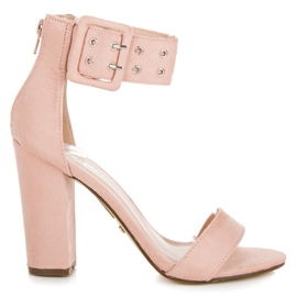 Seastar Rocksandalen mit Reißverschluss rosa