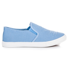 Seastar Blaue Turnschuhe zum Hineinschlüpfen