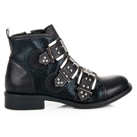 Seastar Frühlingsrockstiefel schwarz