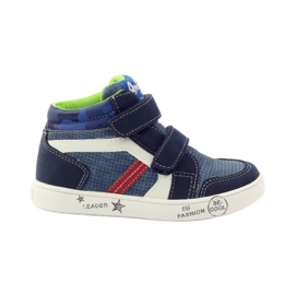 American Club Amerikanische 17353 Sportschuhe marineblau rot weiß