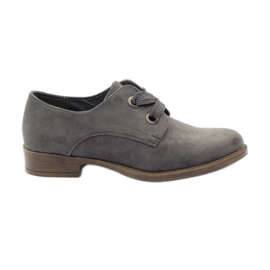 Damen Wildlederschuhe Sergio Leone 303 grau