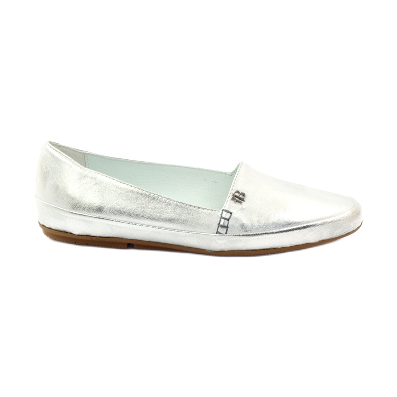 Silberne Damenschuhe Badura 6352 silber-