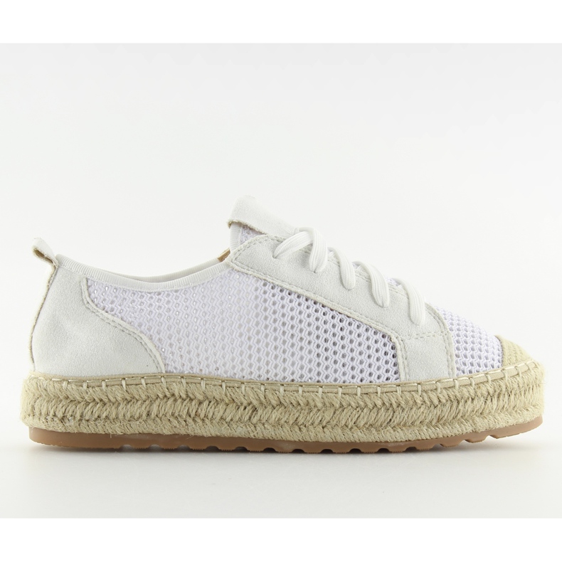 Weiße Espadrilles-Sneakers BB06P Weiß