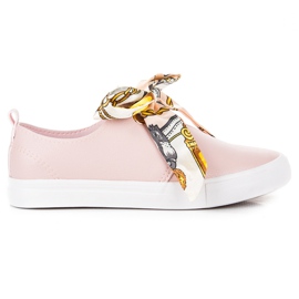 Seastar Stilvolle Sneakers mit einem Band gebunden rosa
