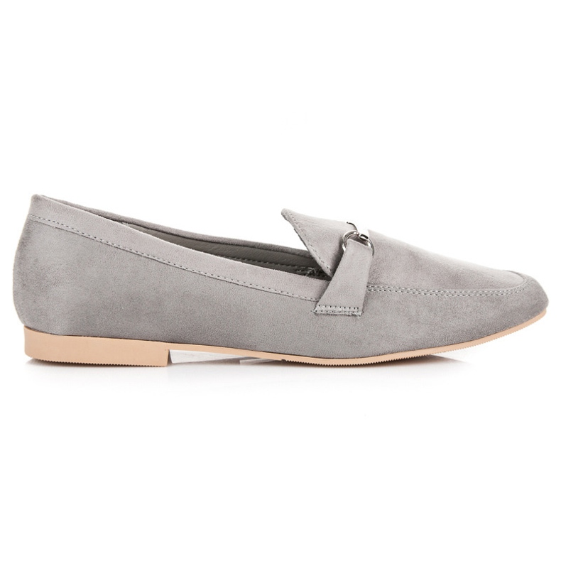 Vices Laster-Slipper für Damen grau