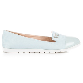 Vices Lasterballerinas für Damen blau