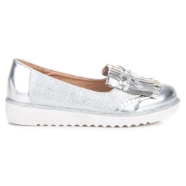 Mokassins auf der VICES-Plattform grau