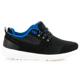 Ax Boxing Gebundene Herrenschuhe schwarz