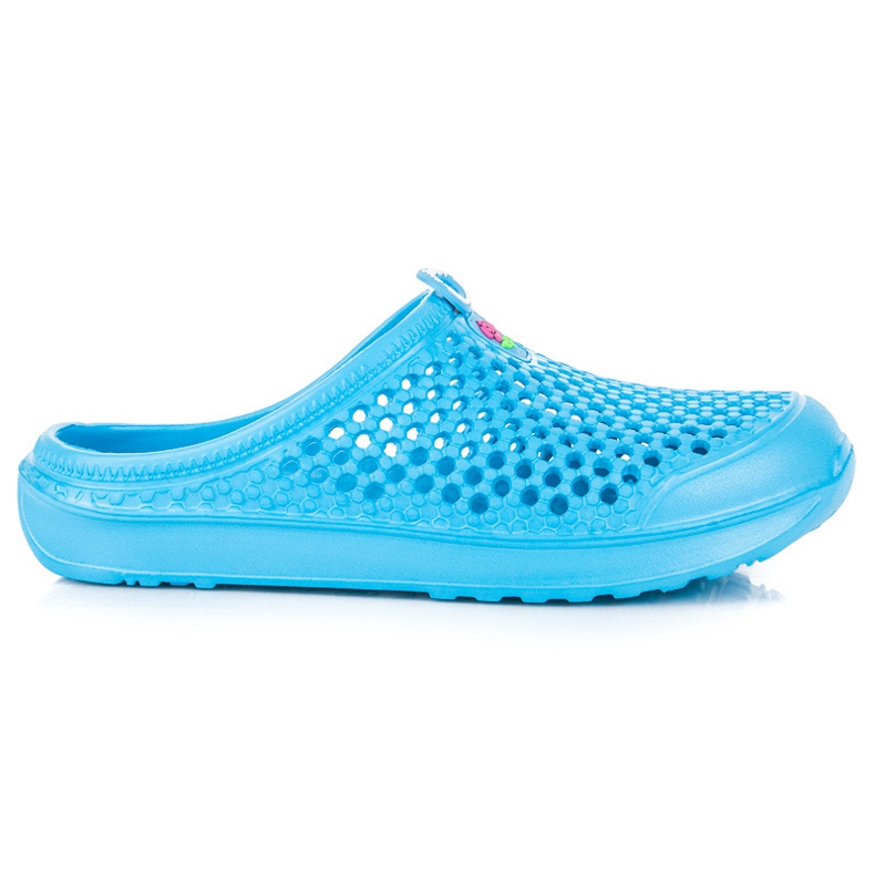 American Club Hausschuhe blau