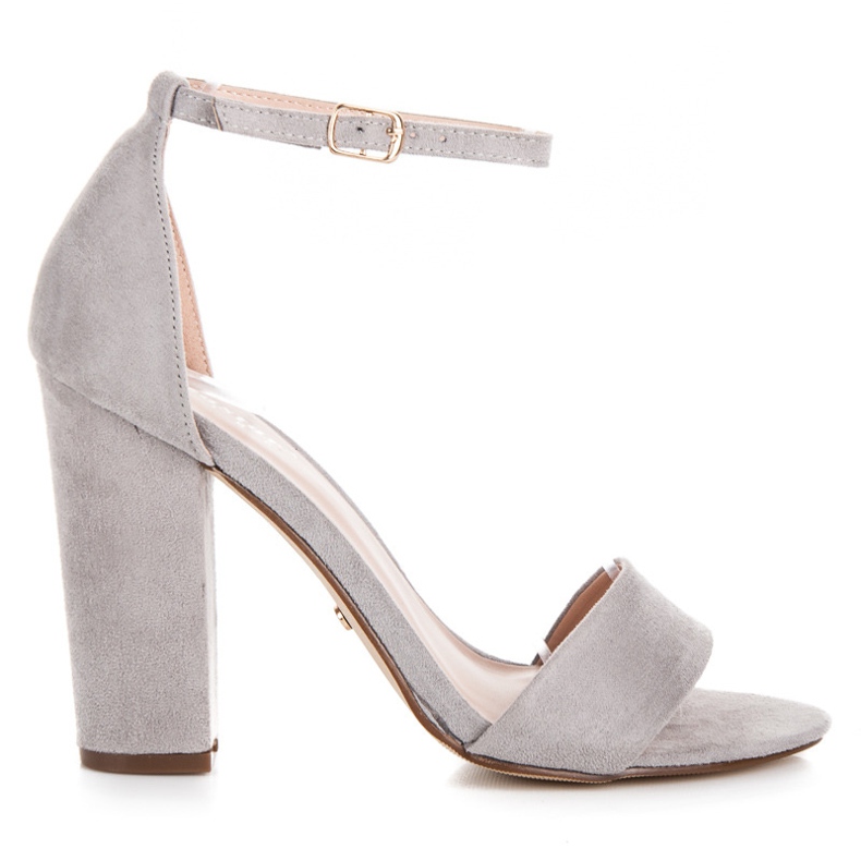 Seastar Wildledersandalen auf einem Pfosten grau