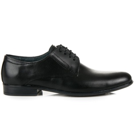Elegante schwarze niedrige Schuhe LUCCA