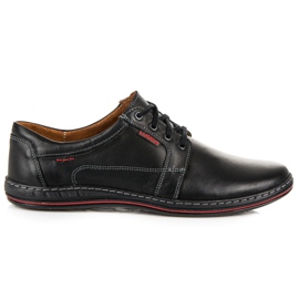 Lässige Lucca-Schnürschuhe schwarz