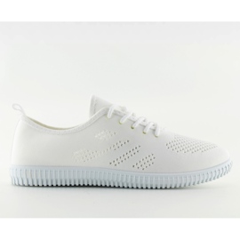 Weiße Turnschuhe für Damen LA10P weiß