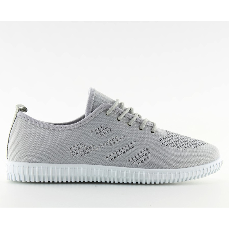 Grau Graue Damenturnschuhe LA10P Grau