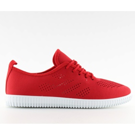 Rot Rote Damenturnschuhe LA10P Rot