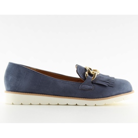 Loafer für Damen marineblau G237 blau