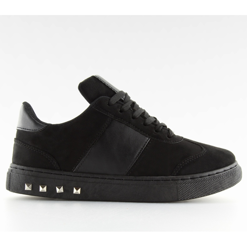Damen Turnschuhe pastell schwarz schwarz
