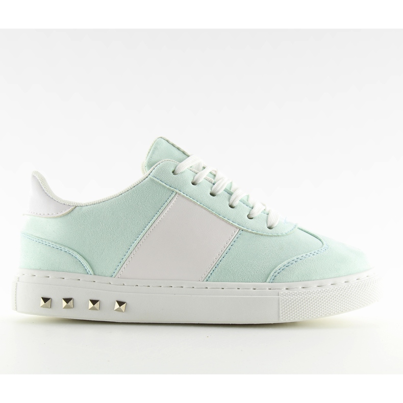 Pastellmintgrüne Damenturnschuhe