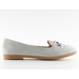 Graue Loafer lordsy grau 2568 grau